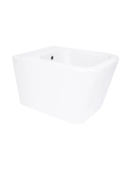 Биде Q-Тap Crow White QT05555371W, 485х340х290 мм, подвесное