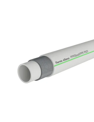 Поліпропіленова труба Thermo Alliance PP-RCT Basalt DSA731 25 мм армована скловолокном