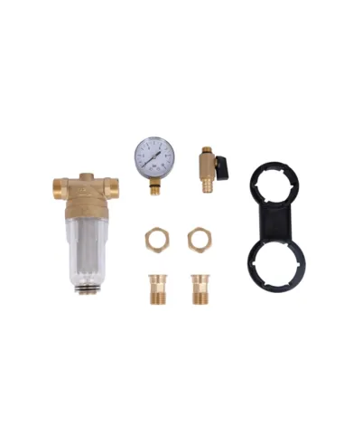 Самопромивний фільтр Thermo Alliance Standart TAS128W15 1/2 дюйми з манометром