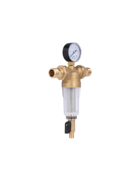 Самопромывной фильтр Thermo Alliance Standart TAS128W20 3/4 дюйма с манометром