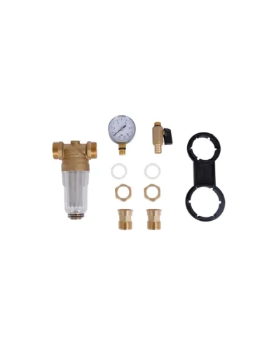 Самопромывной фильтр Thermo Alliance Standart TAS128W20 3/4 дюйма с манометром