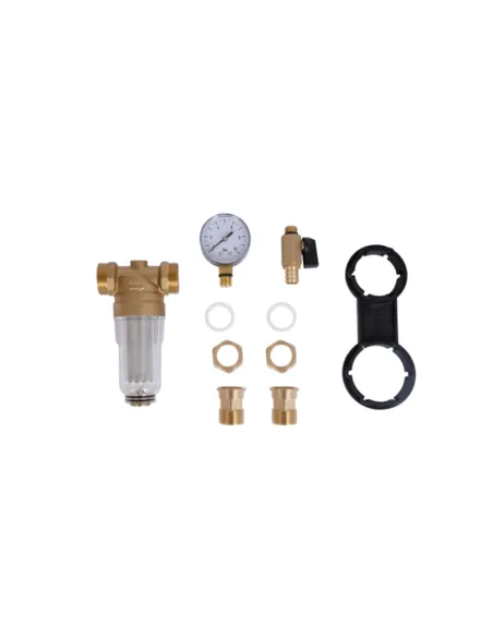 Самопромывной фильтр Thermo Alliance Standart TAS128W20 3/4 дюйма с манометром