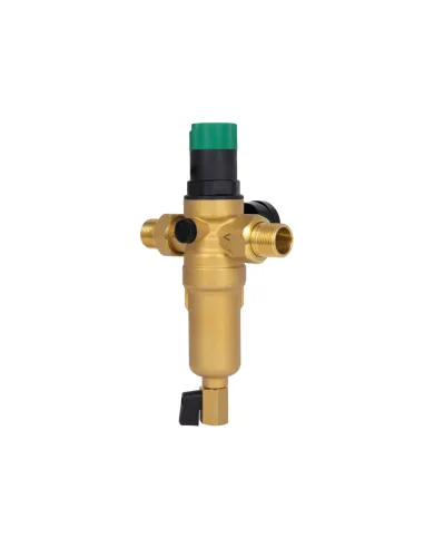 Самопромивний фільтр Thermo Alliance Forte SF128W20H 3/4 дюйма з редуктором та манометром, для гарячої води