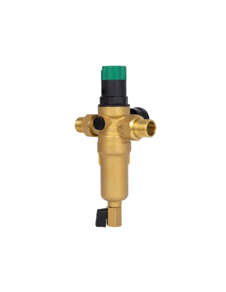 Самопромывной фильтр Thermo Alliance Forte SF128W20H 3/4 дюйма с редуктором и манометром, для горячей воды