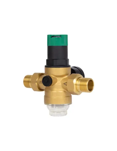 Самопромивний фільтр Thermo Alliance Forte SF128W20 3/4 дюйма з редуктором та манометром, для холодної води