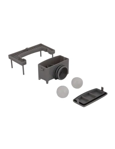 Душевой трап Q-Тap Taurus Tile400, линейный, сухой затвор