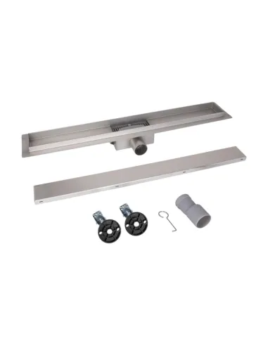 Душевой трап Q-Тap Taurus Tile400, линейный, сухой затвор