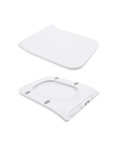 Унитаз компакт Q-Тap Crow Eco, безободковый, сиденье Soft-close