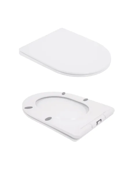 Унітаз компакт Q-Тap Swan Eco Ultra Quiet White, безободковий, сидіння Soft-close