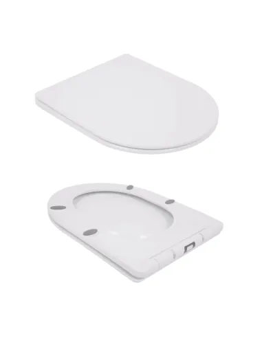 Унитаз компакт Q-Тap Jay Eco Ultra Quiet QTJAY27W48749 White, безободковый, сиденье Soft-close