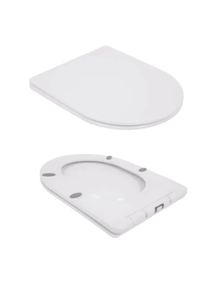 Унитаз компакт Q-Тap Jay Eco Ultra Quiet QTJAY27W48749 White, безободковый, сиденье Soft-close