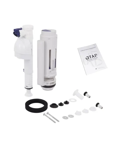 Унитаз компакт Q-Тap Jay Eco Ultra Quiet QTJAY27W48749 White, безободковый, сиденье Soft-close