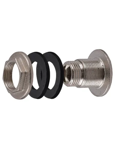 Врізка нікельований на бак Optimum NO303R 1/2 дюйма, посилена