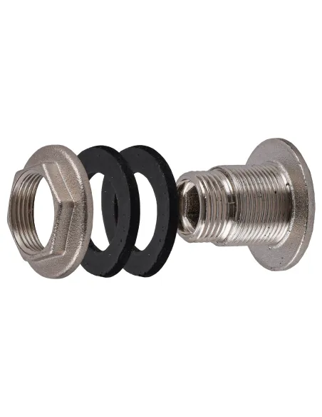 Врезка никеллировананяв бак Optimum NO303R 1/2 дюйма, усиленная