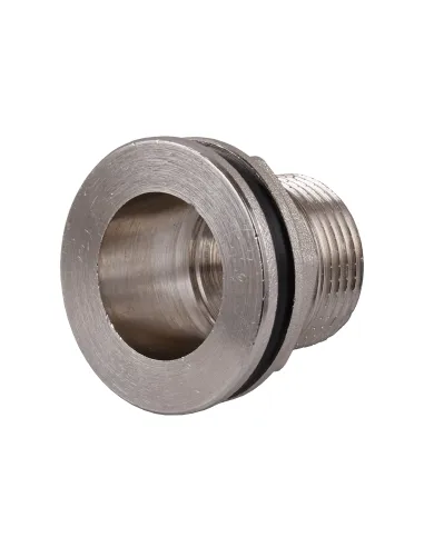 Врезка никеллировананяв бак Optimum NO305R 1 дюйм, усиленная