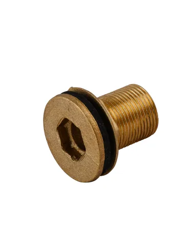 Врізка латунна в бак Optimum LO442S 3/4 дюйма