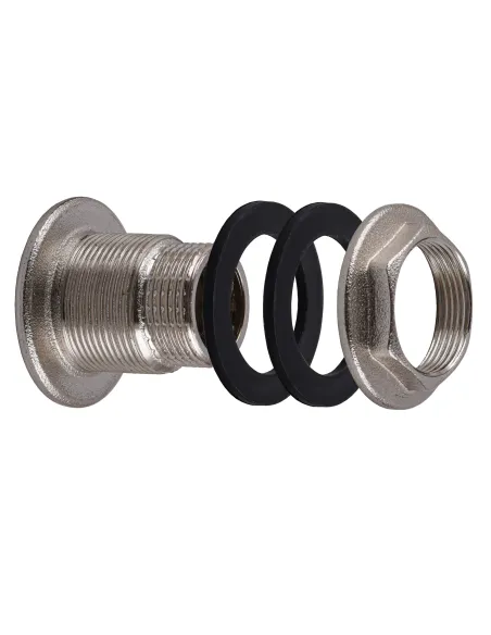 Врезка никеллировананяв бак Optimum NO304R 3/4 дюйма, усиленная