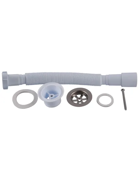 Гофросифон Optimum OPTI-14054 1 1/2 дюйма х 40/50 (400-840мм), удлиненный