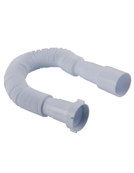 Гофротруба соединительная Optimum OPTI- 00014 1 1/2 дюйма х 40/50, 460-1100 мм, с накидной гайкой