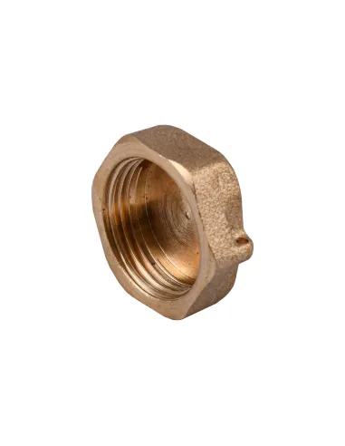Заглушка Optimum LC401P 3/4 дюйма внутренняя резьба, латунная, под пломбу