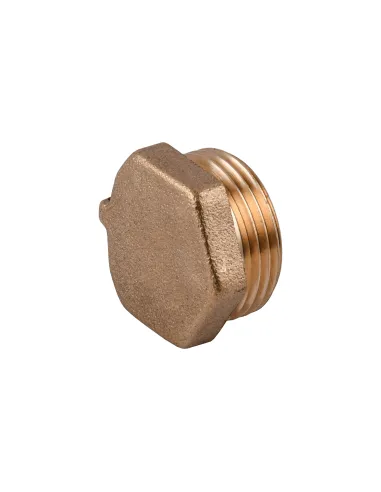 Заглушка Optimum LC402P 3/4 дюйма зовнішня різьба, латунна, під пломбу