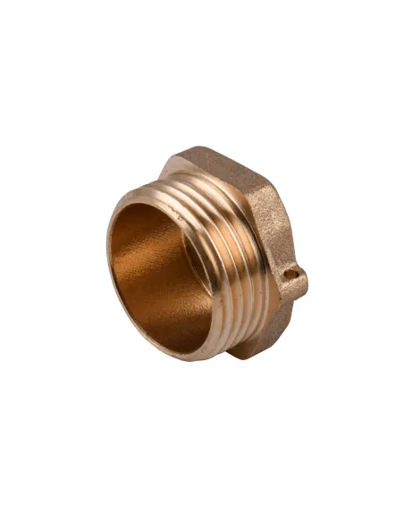 Заглушка Optimum LC402P 3/4 дюйма зовнішня різьба, латунна, під пломбу