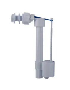 Клапан заполнения бачка унитаза Optimum OPTI 0207 с боковым подключением  и пластиковой резьбой 1/2 дюйма