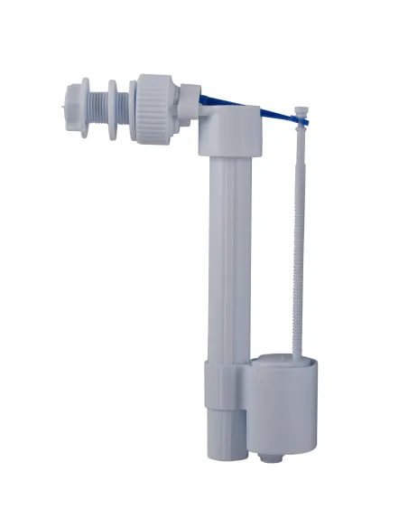 Клапан заполнения бачка унитаза Optimum OPTI 0207 с боковым подключением  и пластиковой резьбой 1/2 дюйма