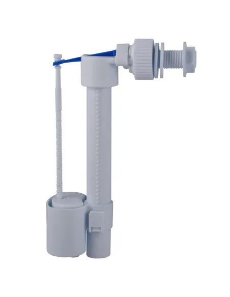 Клапан заполнения бачка унитаза Optimum OPTI 0207 с боковым подключением  и пластиковой резьбой 1/2 дюйма