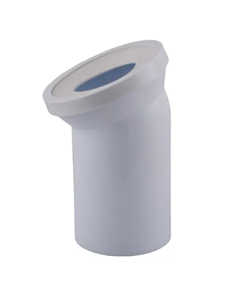 Коліно для унітазу Optimum OPTI 21410/222, 22,5 градуса, діаметр 110 мм