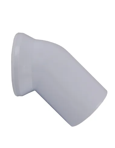 Колено для унитаза Optimum OPTI 31410/227, 45 градуса, диаметр 110 мм