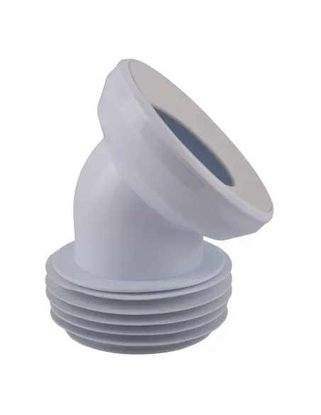 Коліно для унітазу Optimum OPTI 30515/147, 4,5 градуси, діаметр 115 мм