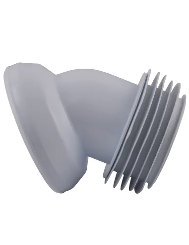 Коліно для унітазу Optimum OPTI 30515/147, 4,5 градуси, діаметр 115 мм