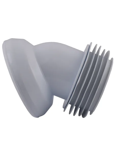 Коліно для унітазу Optimum OPTI 30515/147, 4,5 градуси, діаметр 115 мм