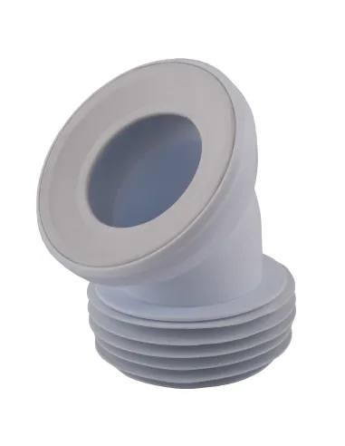 Коліно для унітазу Optimum OPTI 30515/147, 4,5 градуси, діаметр 115 мм