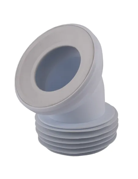 Коліно для унітазу Optimum OPTI 30515/147, 4,5 градуси, діаметр 115 мм