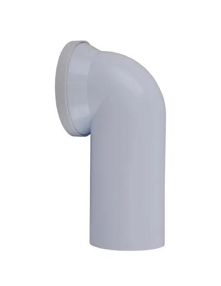 Коліно для унітазу Optimum OPTI 41410/296, 90 градусів, діаметр 110 мм