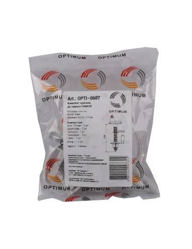 Крепление к крышке унитаза Optimum Damask OPTI 0607