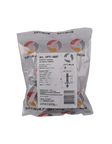 Крепление к крышке унитаза Optimum Damask OPTI 0607