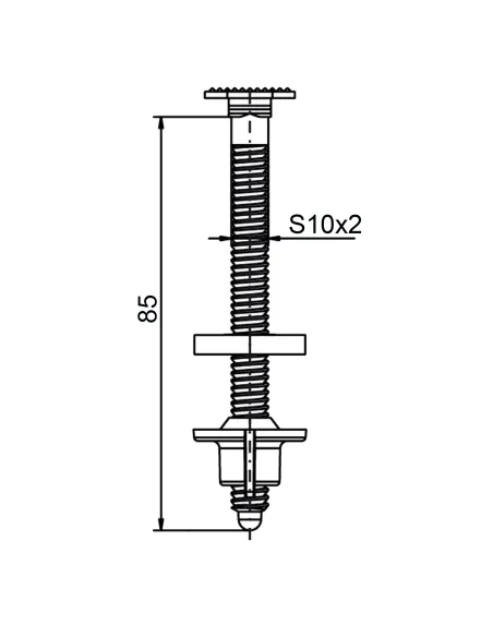 Крепление к крышке унитаза Optimum Space OPTI 0807