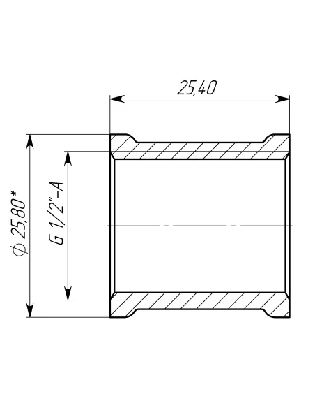 Муфта Optimum LM331S ВВ 1/2 дюйма латунна