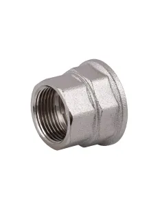 Муфта редукционная Optimum NM541O ВВ 1х3/4 дюйма, никелированная восьмигранная