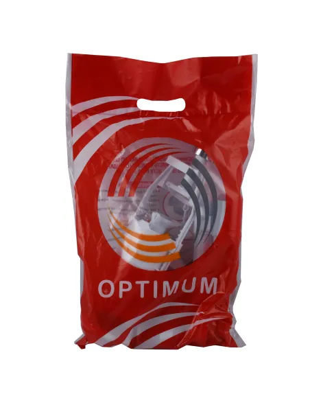 Комплект арматури для зливного бачка Optimum OPTI 1110 2 режими, бічний підвід 1/2 дюйми