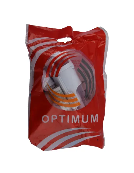 Комплект арматуры для сливного бачка Optimum OPTI 0810 2 режима, нижний подвод 1/2 дюйма