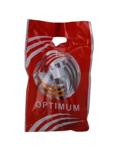 Комплект арматуры для сливного бачка Optimum OPTI 0710 нижний подвод 1/2 дюйма, сливной механизм с одной кнопкой