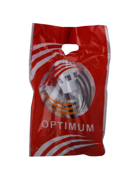 Комплект арматуры для сливного бачка Optimum OPTI 0710 нижний подвод 1/2 дюйма, сливной механизм с одной кнопкой