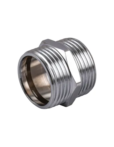 Ниппель Optimum SN552S 1 дюйм НР, нержавеющая сталь