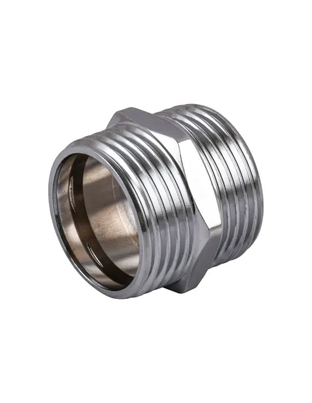 Ниппель Optimum SN552S 1 дюйм НР, нержавеющая сталь