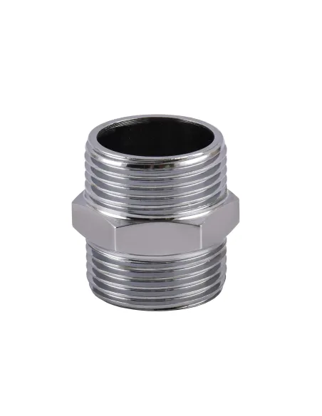 Ниппель Optimum SN442S 3/4 дюйма НР, нержавеющая сталь