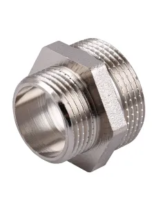 Ніпель редукційний Optimum NN652S 1 1/4 х 1 дюйми НР, нікельований